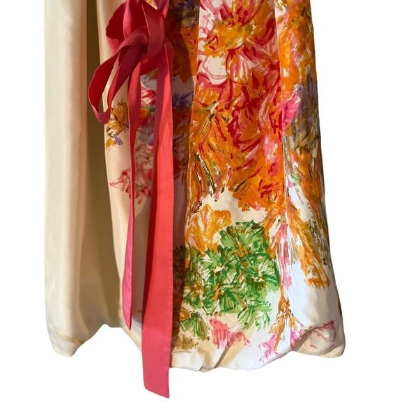 J.Crew Silk lovely Dress. Sz 2  Bubble Skirt - Picture 10 of 12
